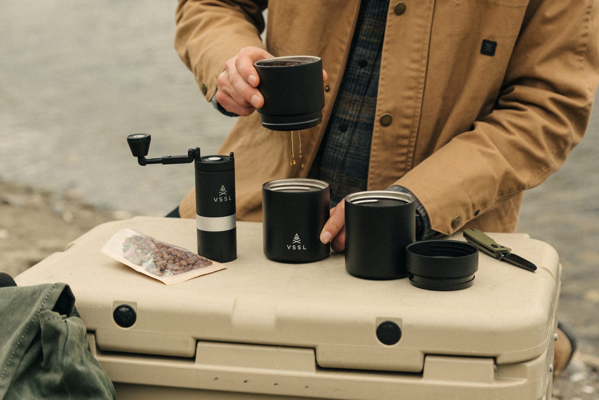 VSSL Nest Pour over Kit + Java molen