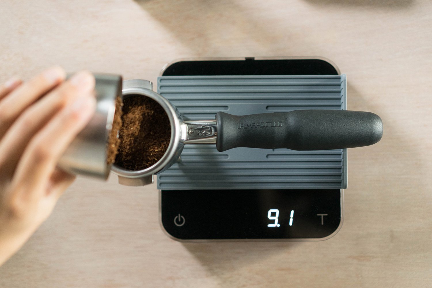 Acaia pearl black weegschaal