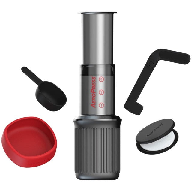 Kerstpakket Aeropress Go / Rhinowhares handmolen