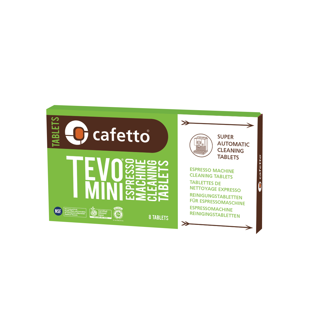 Cafetto Tevo Mini Reinigingstabletten - biologisch