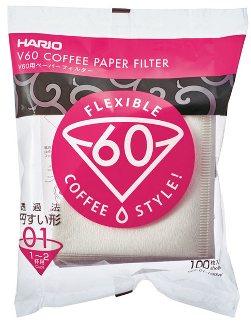 Hario V60 Filterpapier 01 - 02