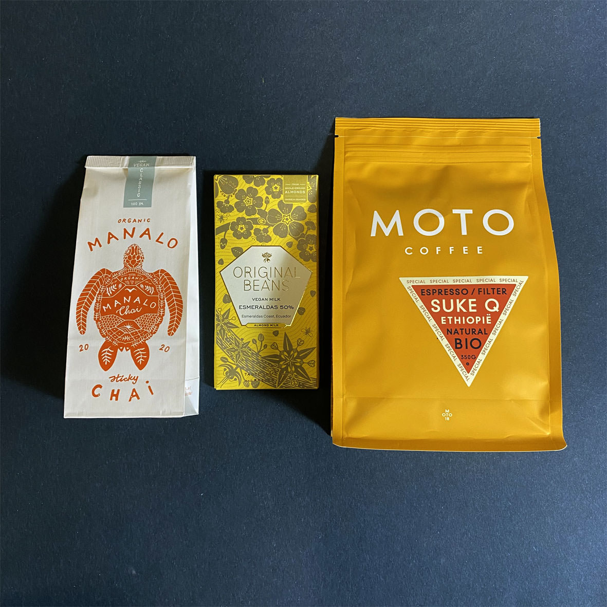 Moto vegan cadeaubox