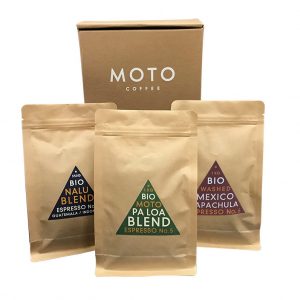 Moto Proefpakket - Toegankelijk: Mexico Las Hortensias, Nalu Blend, Pa Loa Blend